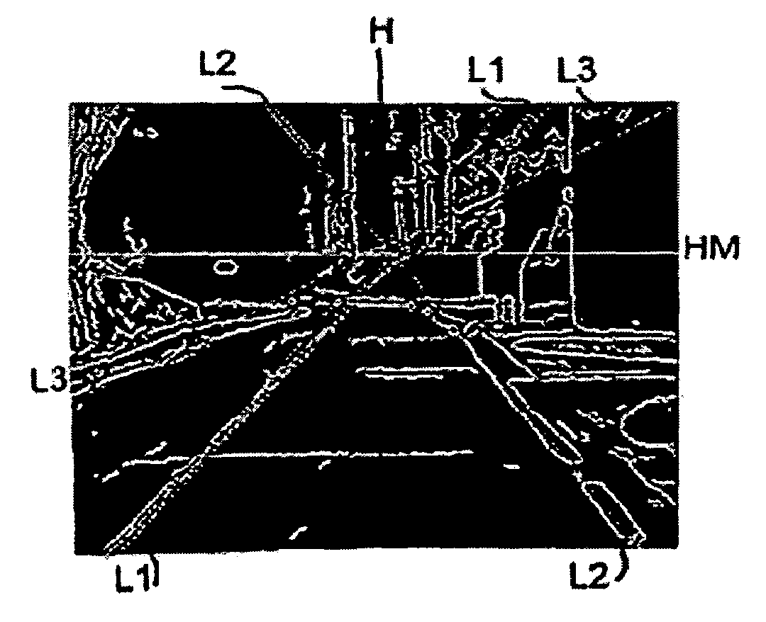 System for controlling the in situ orientation of a vehicle headlamp, and method of use