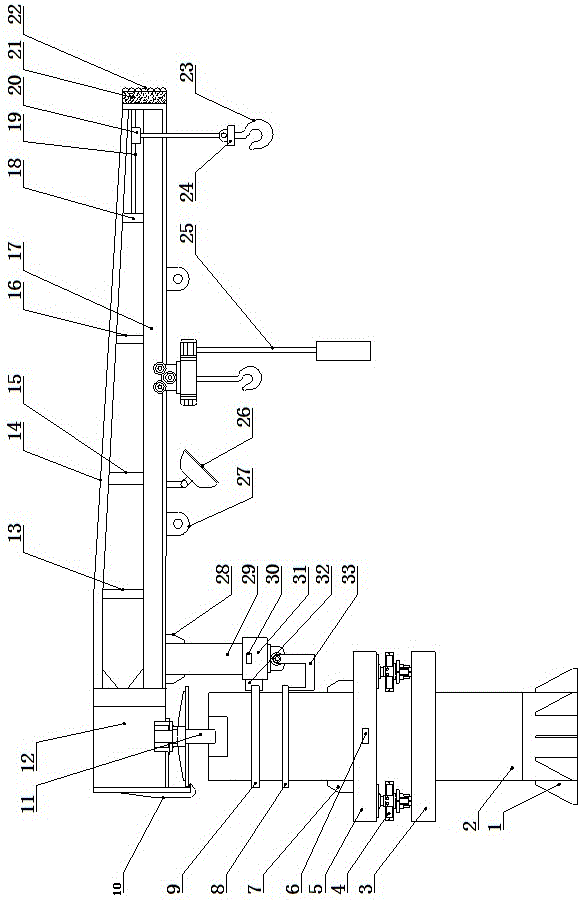 Novel intelligent stand column swing arm crane