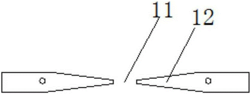 Thermal field structure for drawing zone-melting 8-12-inch silicon single crystal