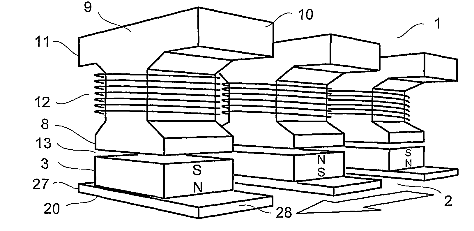 Rotating Transverse Flux Machine