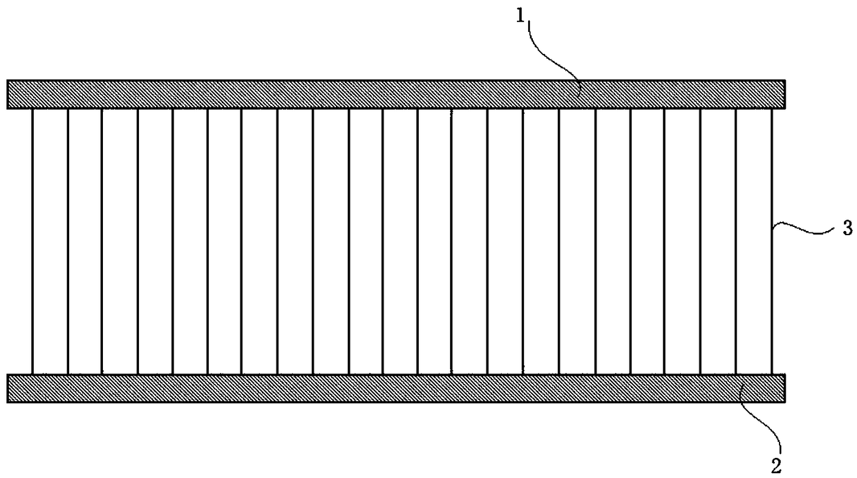 Double-layer filter bag for flue gas treatment