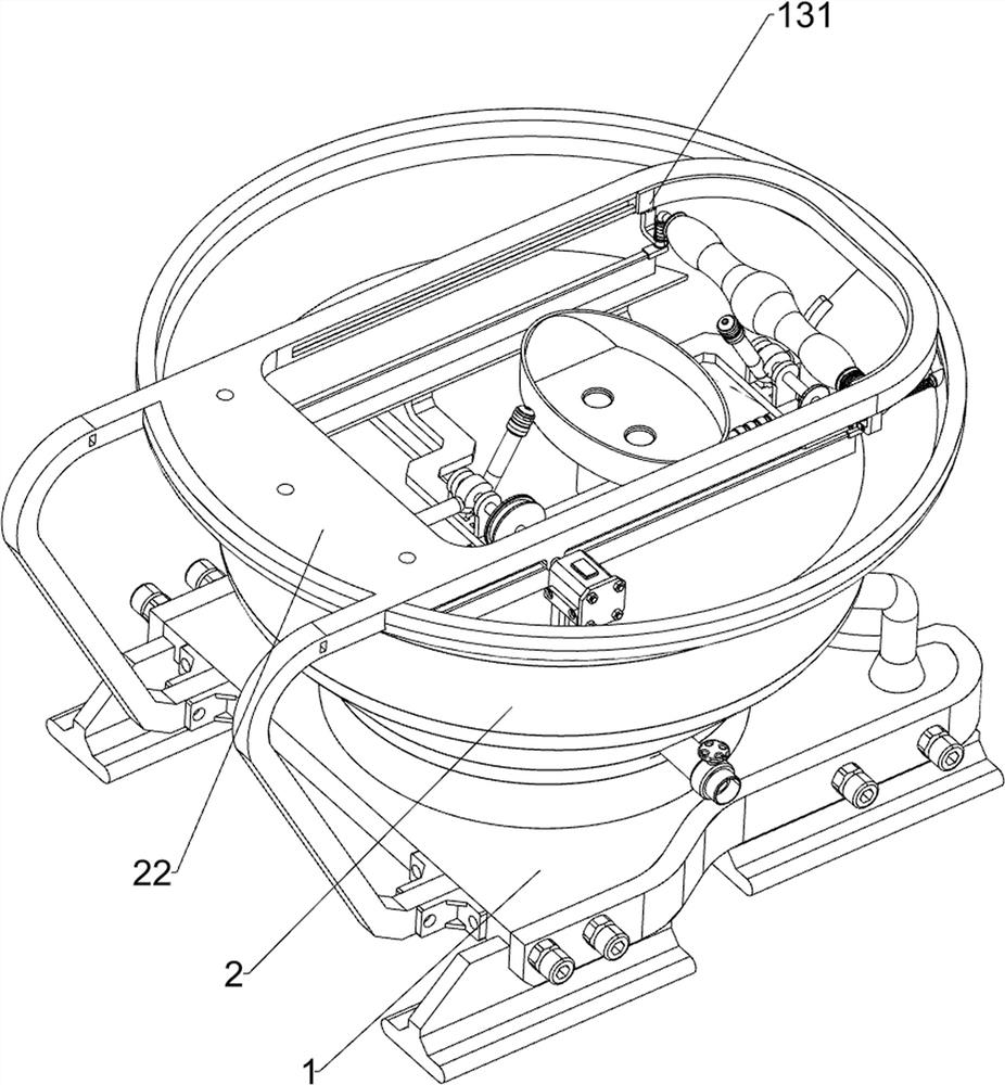 Anus cleaning equipment for anorectal department