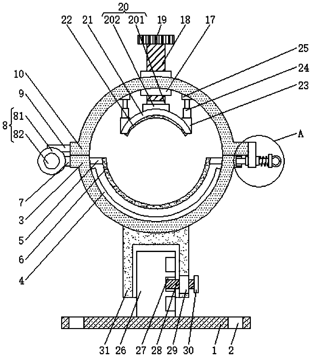 Hand and foot surgery fixing device