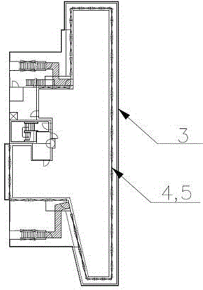 Dwelling zone antifreeze method applicable to arctic navigation ship