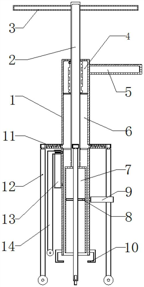 A kind of foundation soil classification detection sampling device before construction