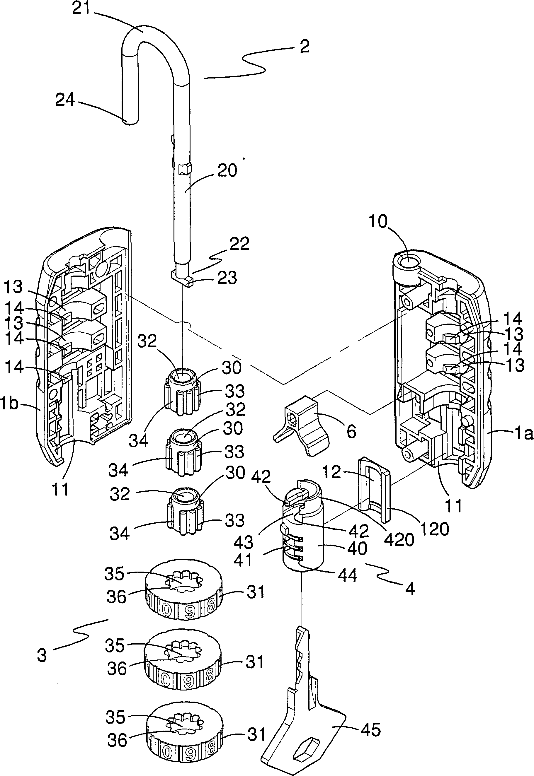 Two-bolt lock