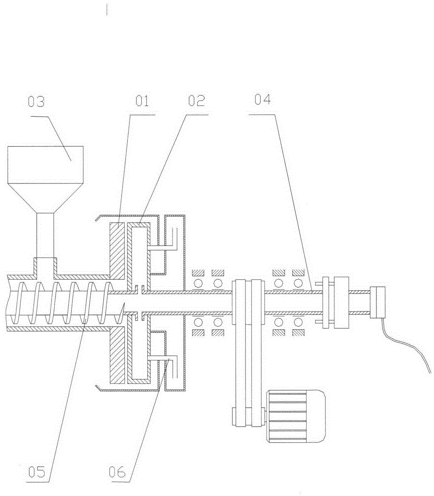 A high-efficiency and energy-saving material pulverizer