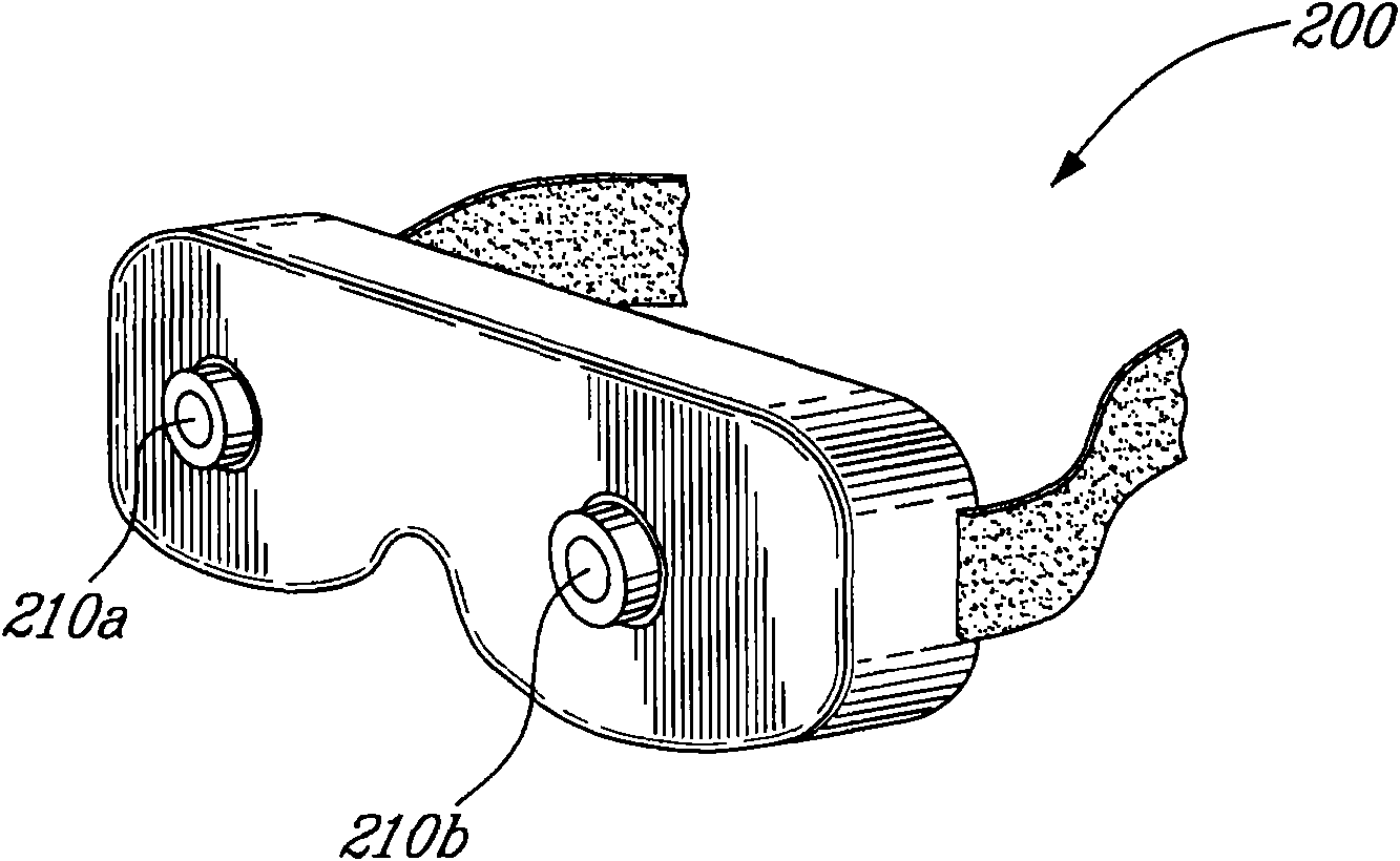 Head-mounted display apparatus for profiling system