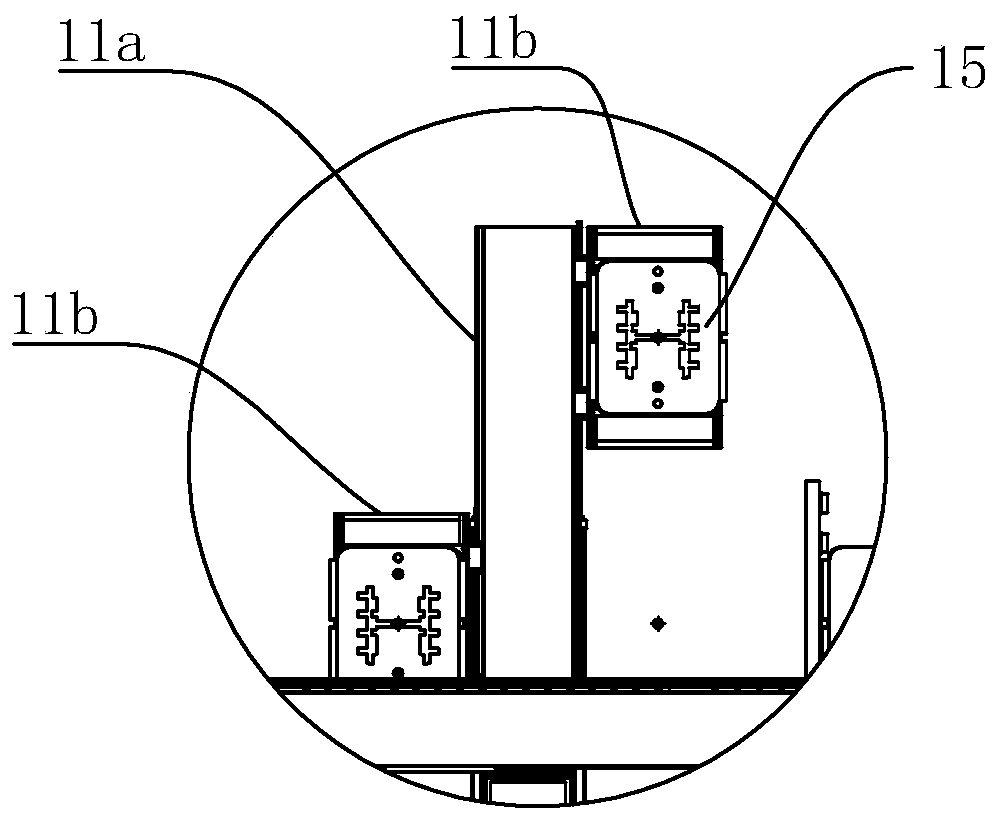 Sand mold casting production line