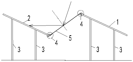 A simple photoreflective synergistic device for a fixed plate photovoltaic module array power generation system