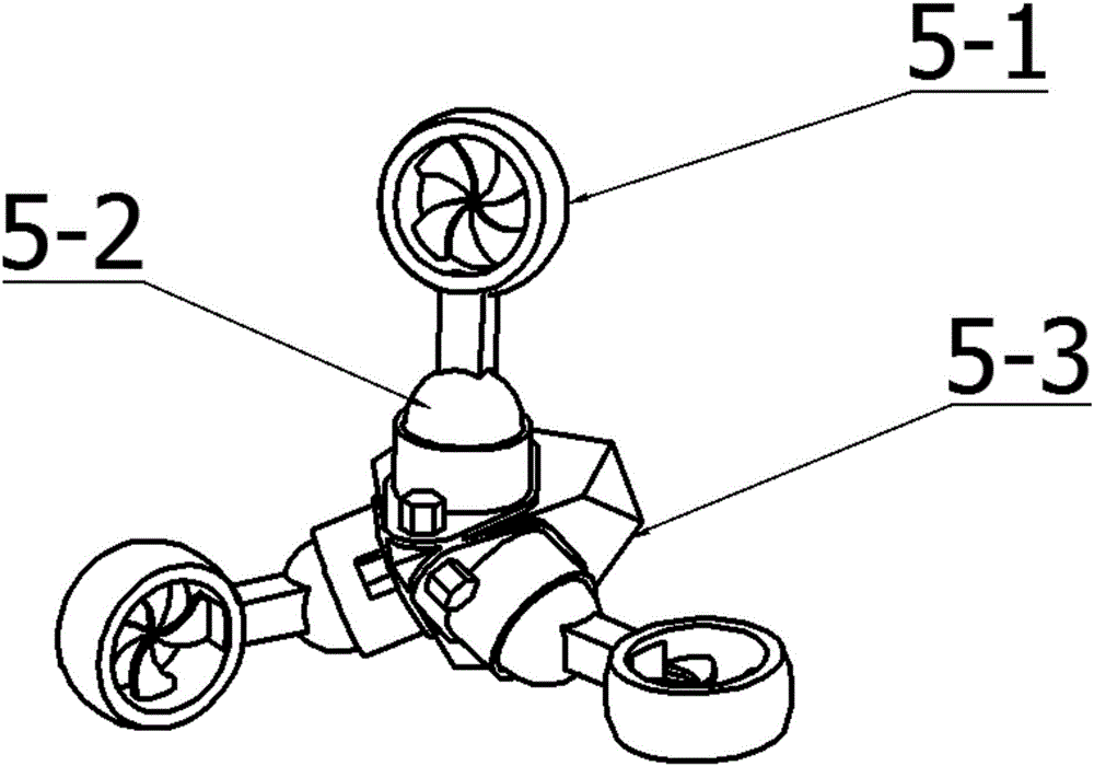 Three-dimensional wind field measurement system applicable to unmanned aerial vehicle and use method of three-dimensional wind field measurement system