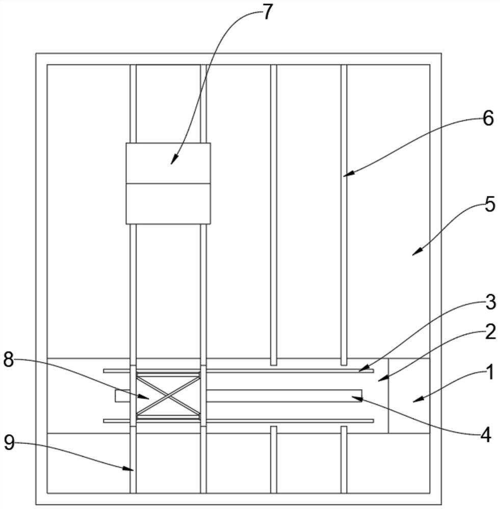 A lotus seed picking platform