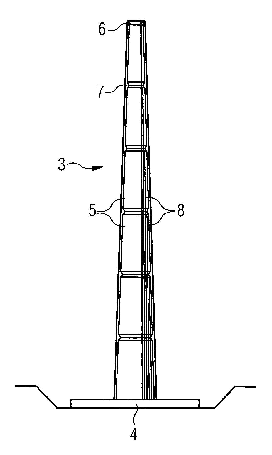 Method for the assembly of a tower and tower