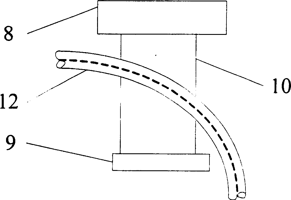 Acoustic optical Q-regulating method for two-clad optical-fiber laser and apparatus