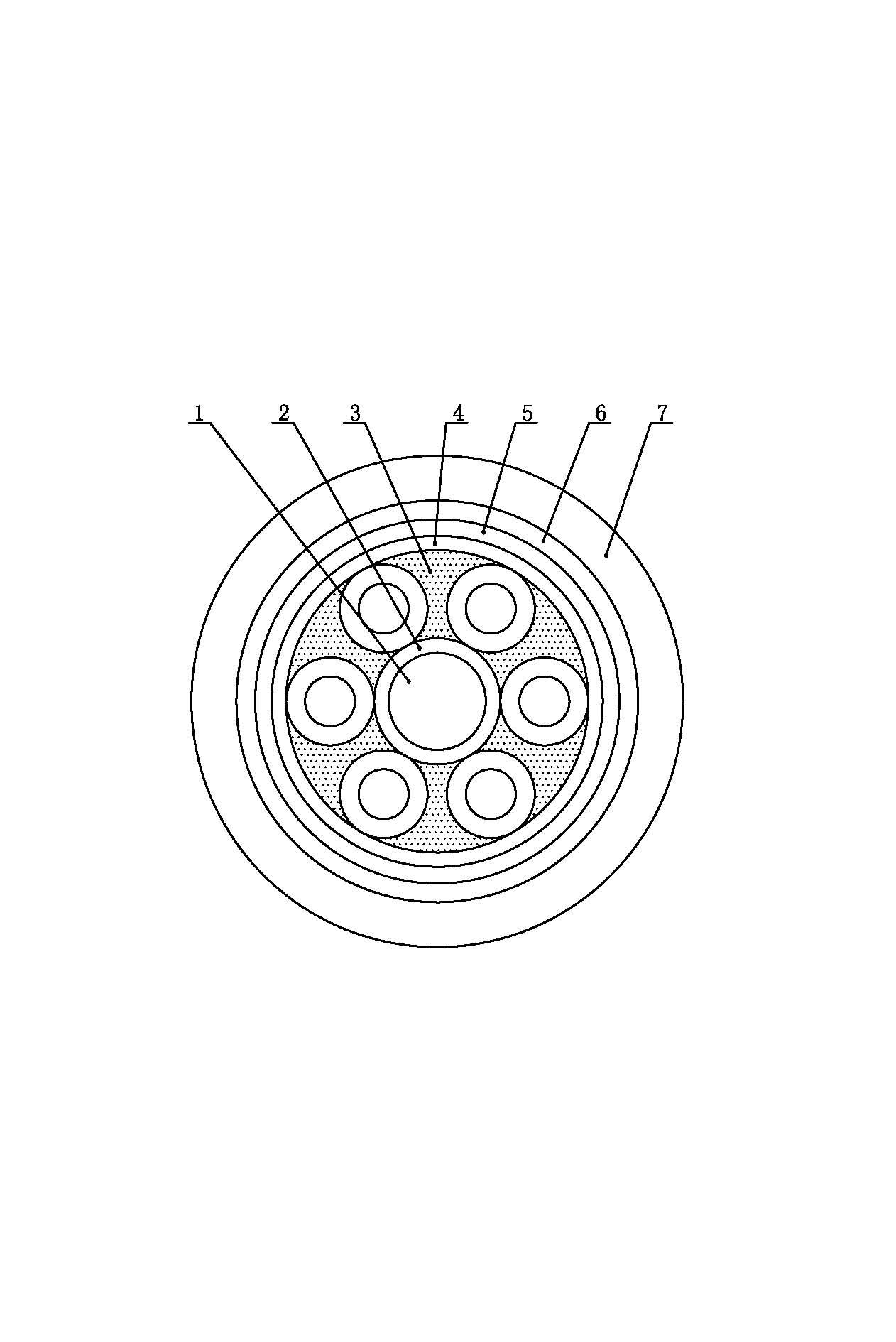 Cable for petroleum exploration and manufacturing method thereof