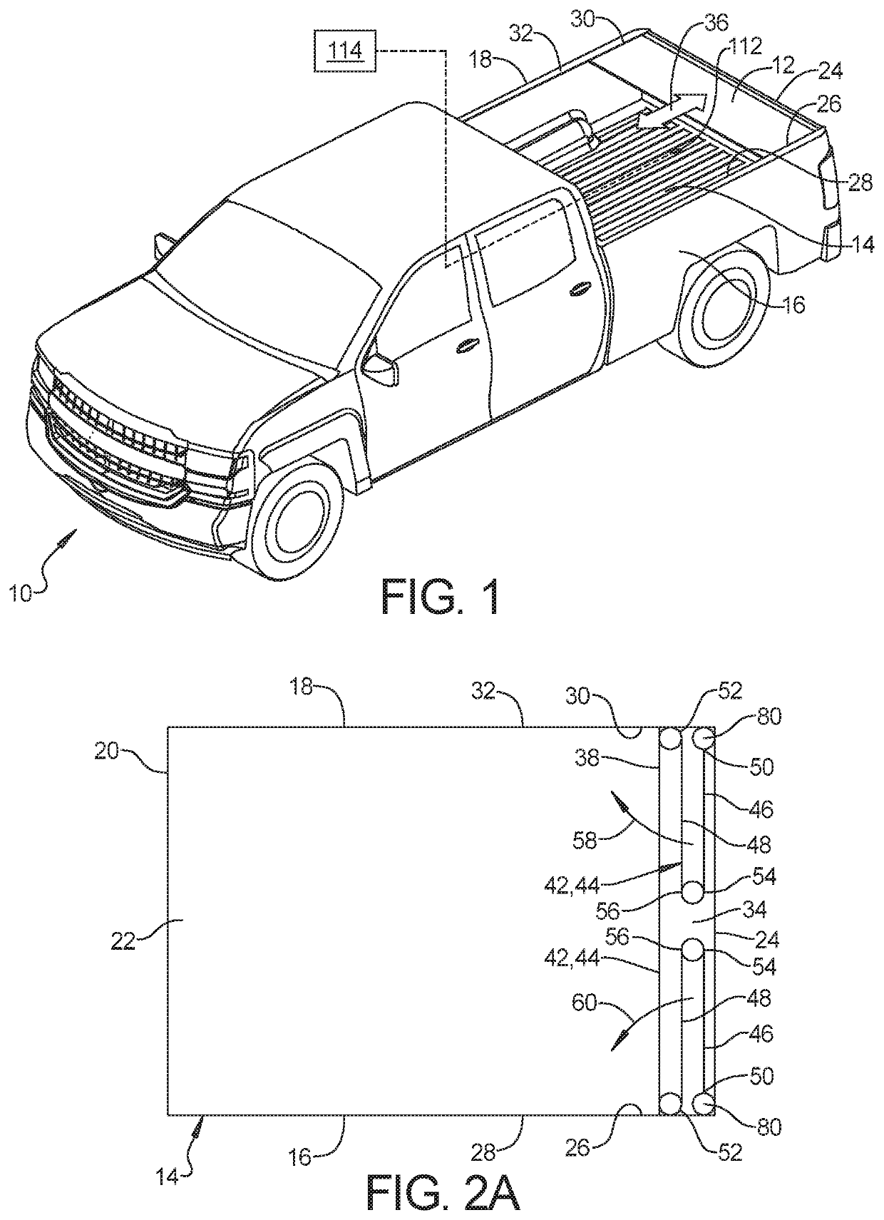 Retractable aerodynamic panel