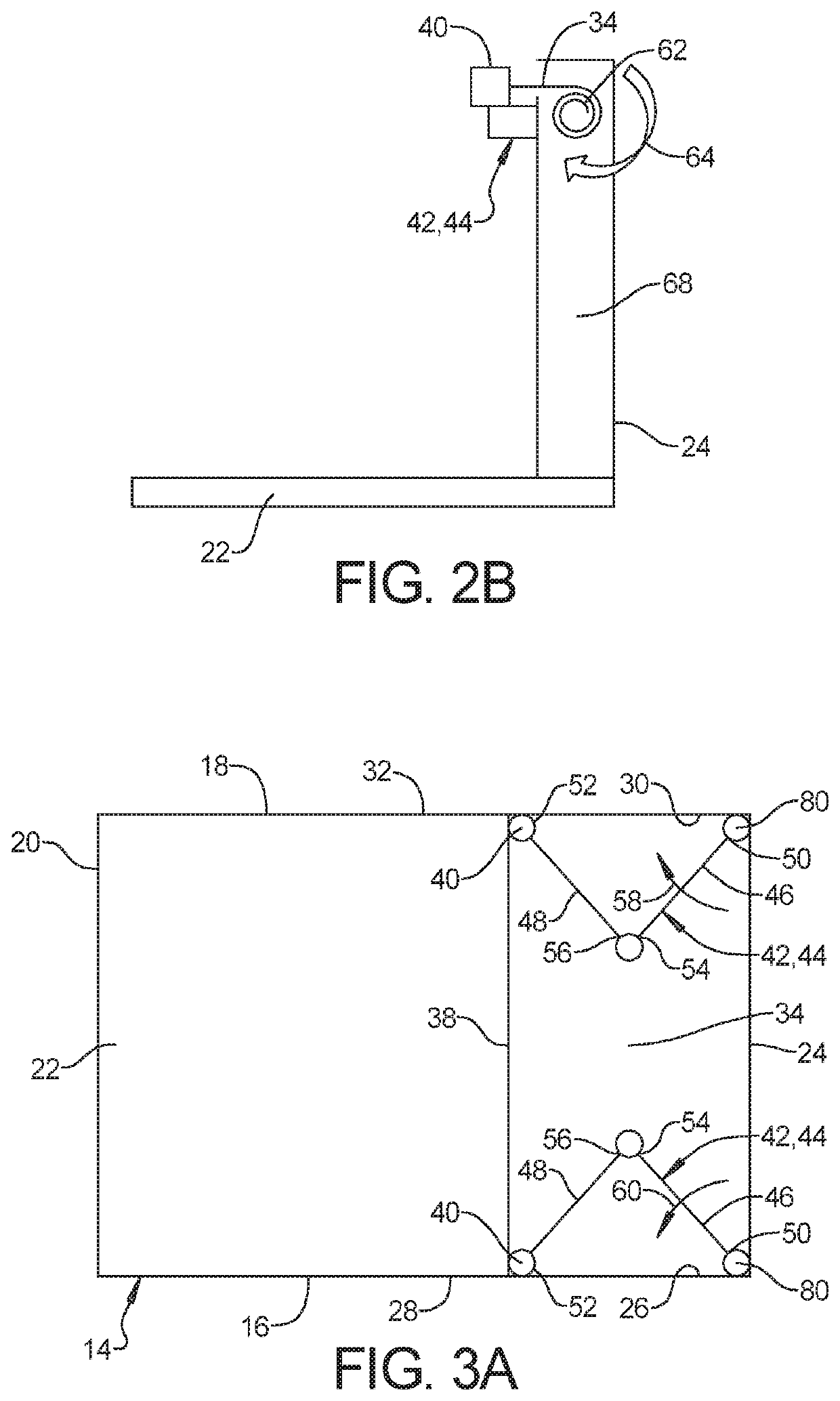 Retractable aerodynamic panel