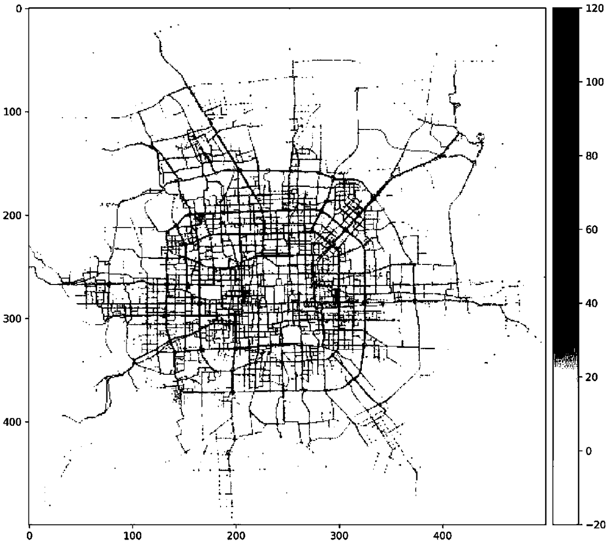 Method for evaluating regional traffic congestion on basis of speed sampled data