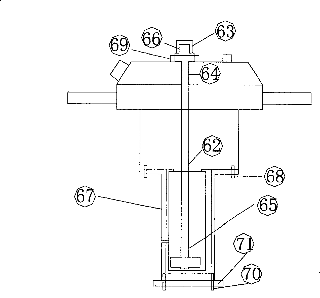 High-temperature high-pressure clay cake interface agglutination simulating-estimating device