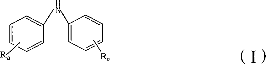 Composite amine antioxidant, preparation and use thereof