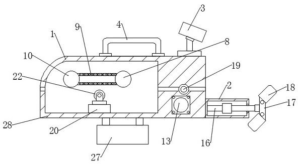 High-voltage insulator deicing machine