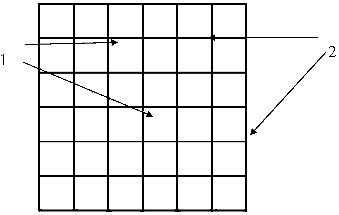 Metal grid type transparent conducting thin film and manufacturing method thereof