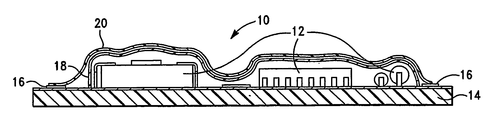 Method and apparatus for reducing electromagnetic emissions from electronic circuits