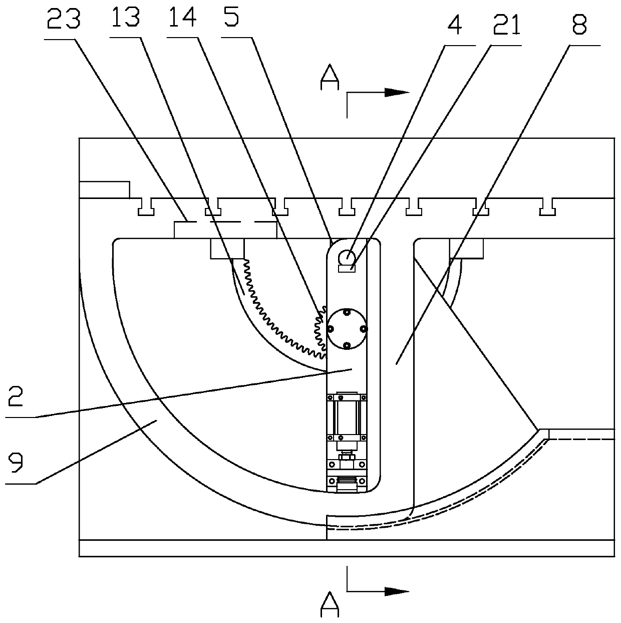 Precise machining fixture for parts of mechanical pressing machine