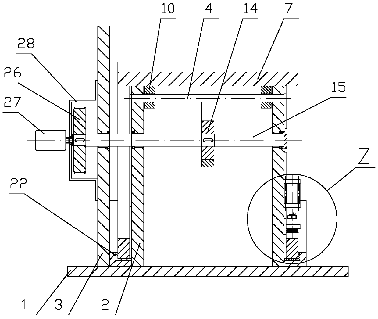 Precise machining fixture for parts of mechanical pressing machine