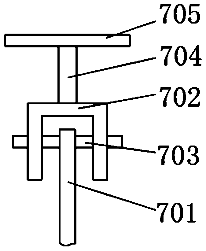 An anti-theft panoramic cloud monitoring device capable of automatically giving an alarm