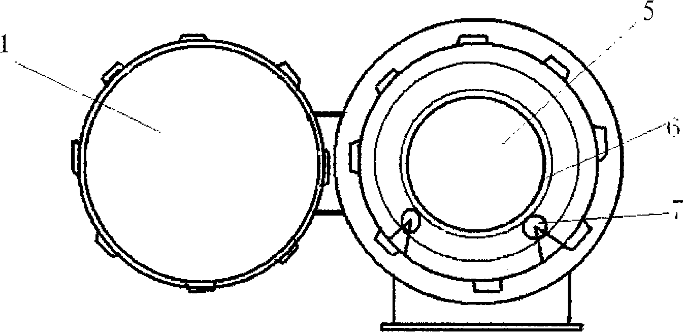 Microwave sterilization method and device