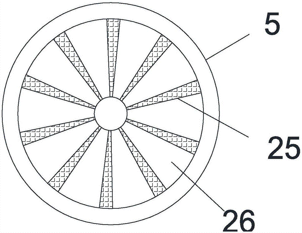 Circulation solid poultry feed smashing device