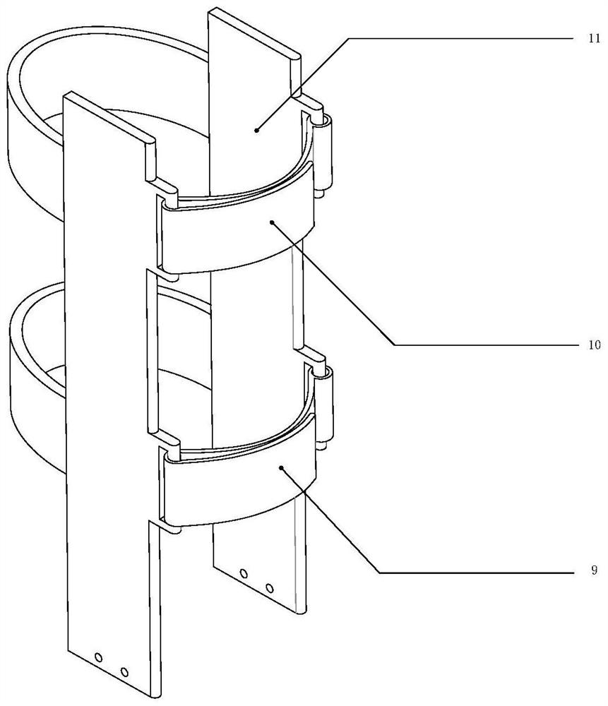 Twisted-pair-driving-based tensioned flexible ankle joint wearing boosting equipment