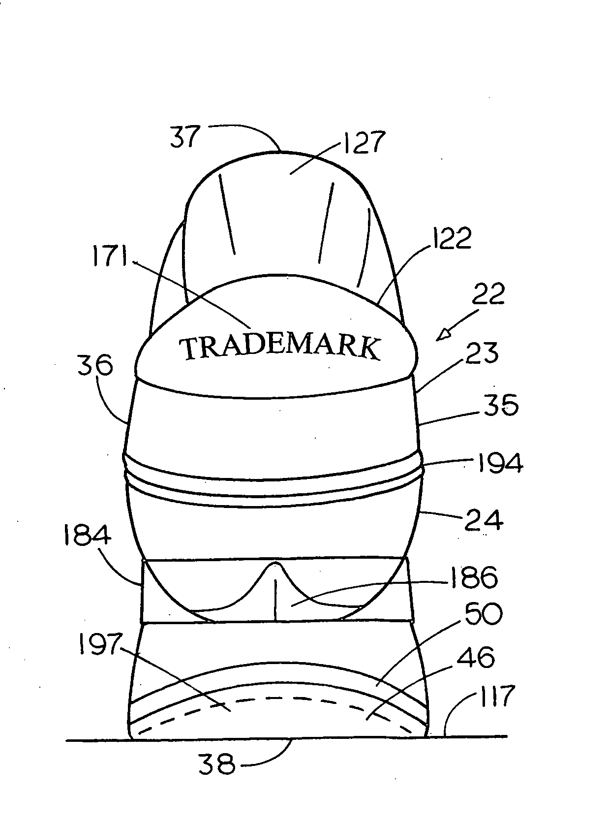 Custom article of footwear, method of making the same, and method of conducting retail and internet business