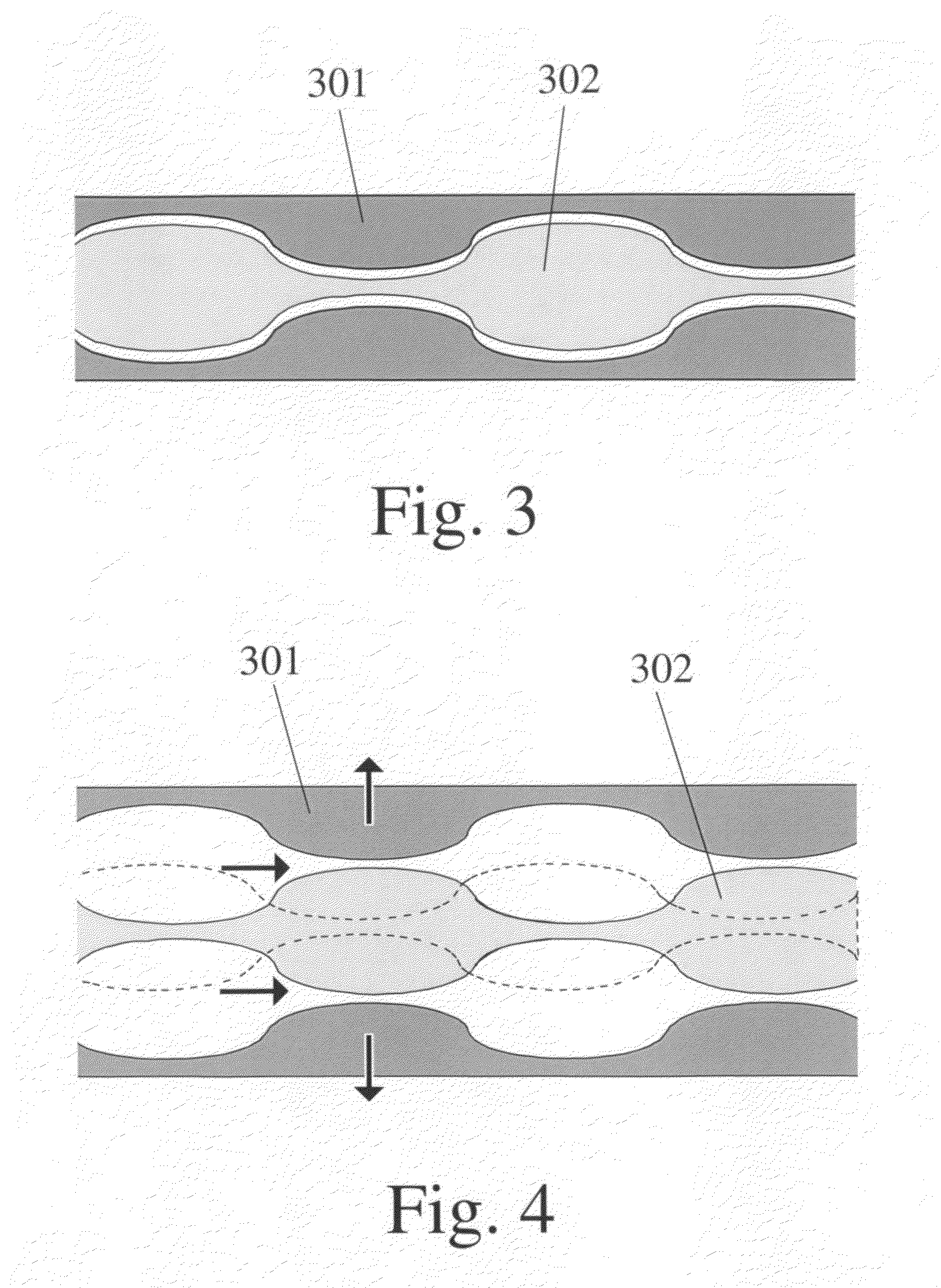 Dental floss or tape whose cross-sectional size can be adjusted after insertion