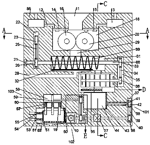 Device for preparing fertilizer from kitchen garbage