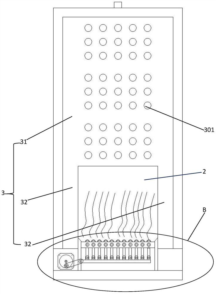 A kind of anti-tempering automatic slag discharge boiler