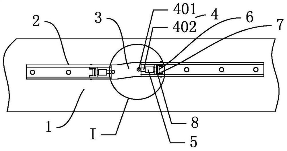 A continuous foundation pit waist beam and its construction method