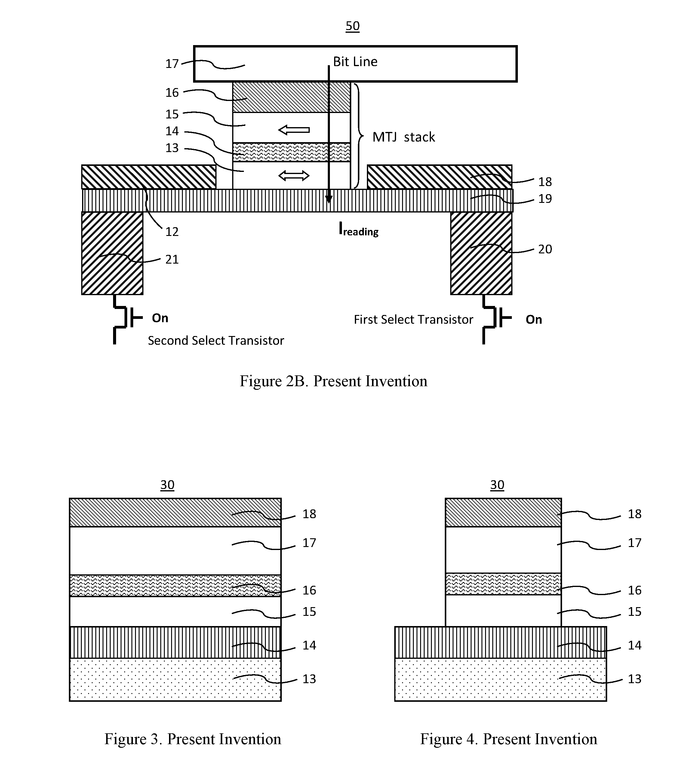 MRAM having spin hall effect writing and method of making the same