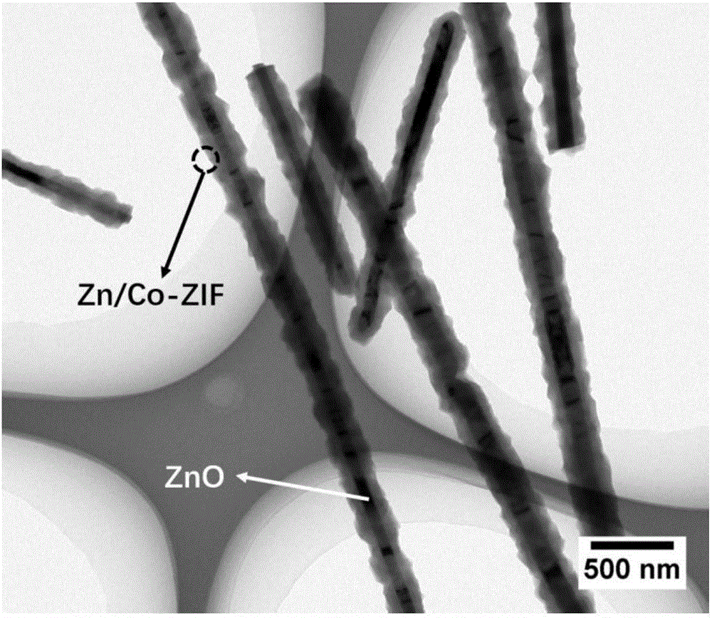 Preparation method of one-dimensional porous carbon nanotube