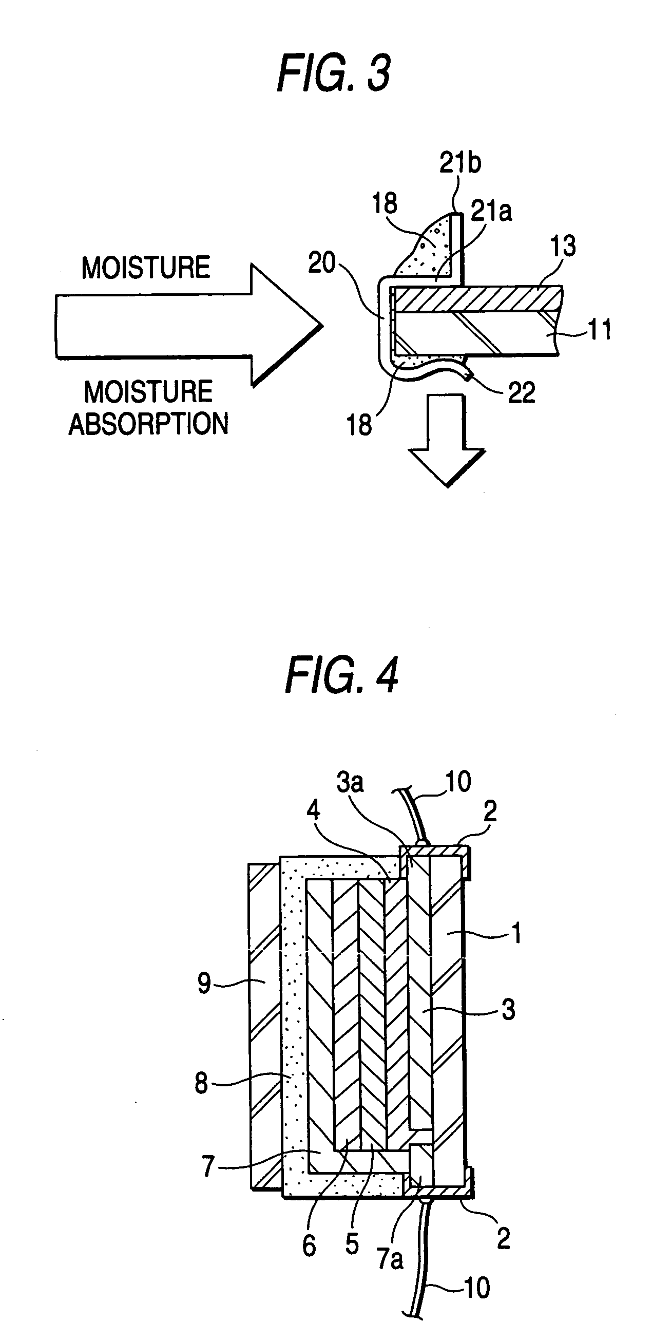 Electrode structure of EC mirror