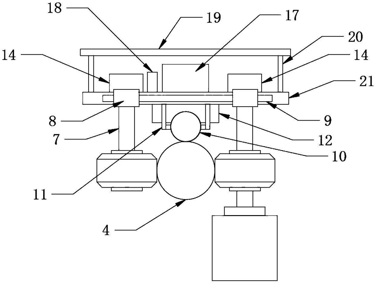 On-line dynamic detection method and detector for carbon fiber wire