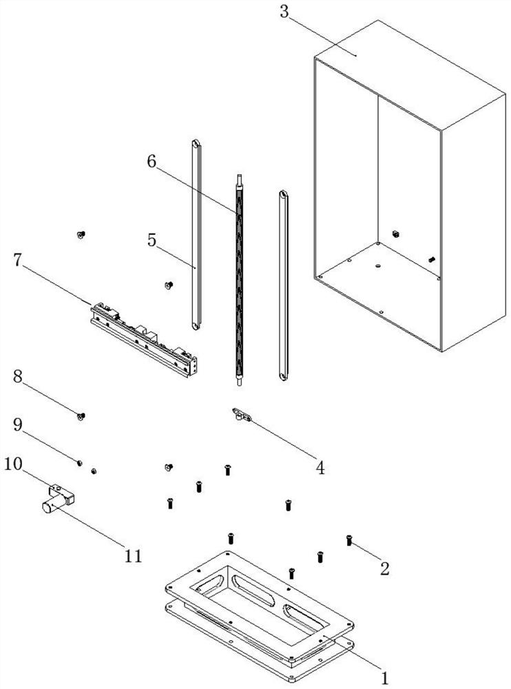 Low-voltage power distribution cabinet convenient to adjust