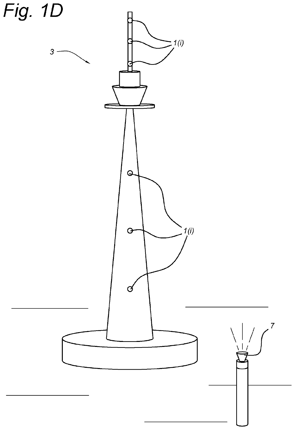 Method of and apparatus for monitoring positions on an object