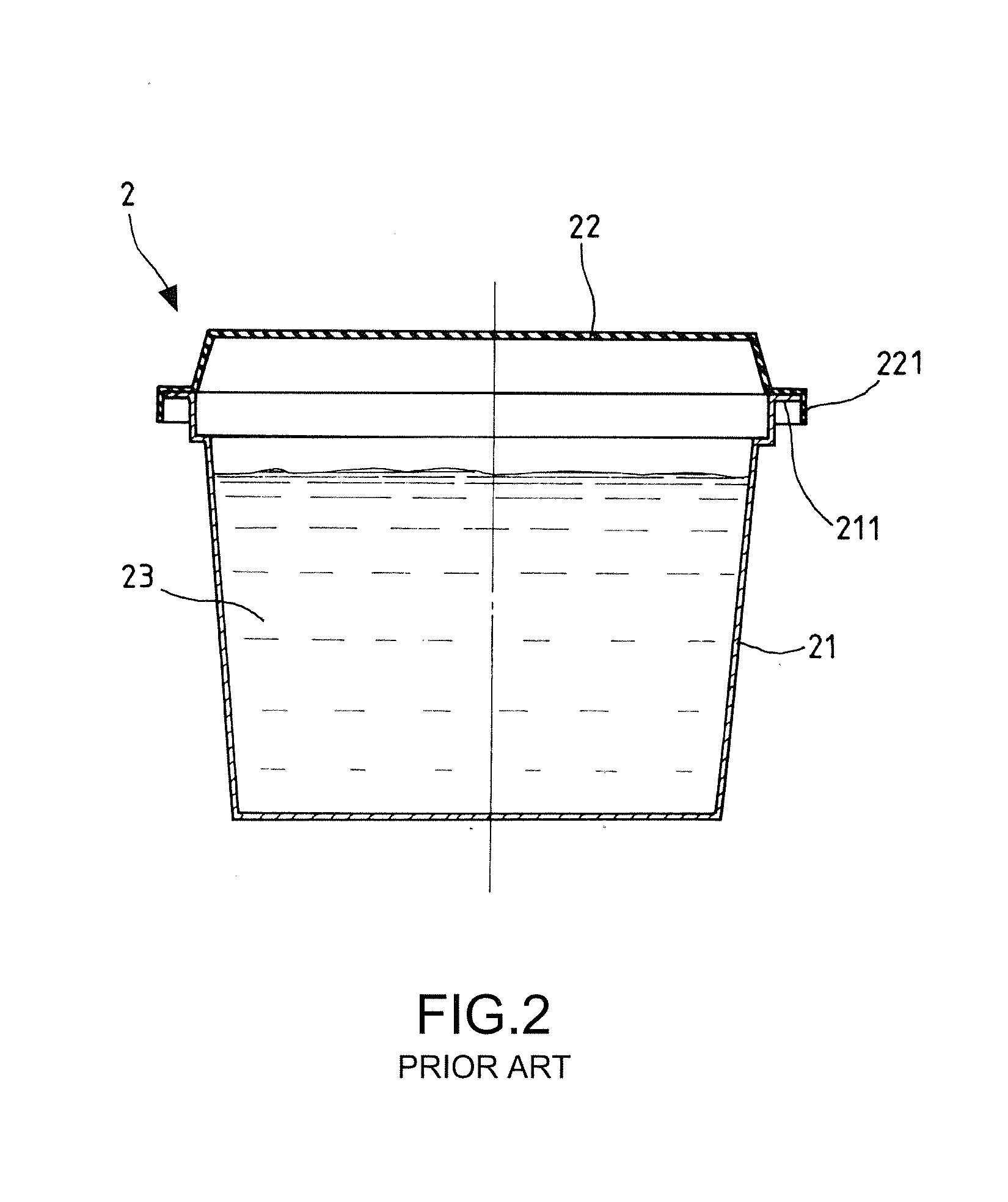 Easy-open sealing type food container