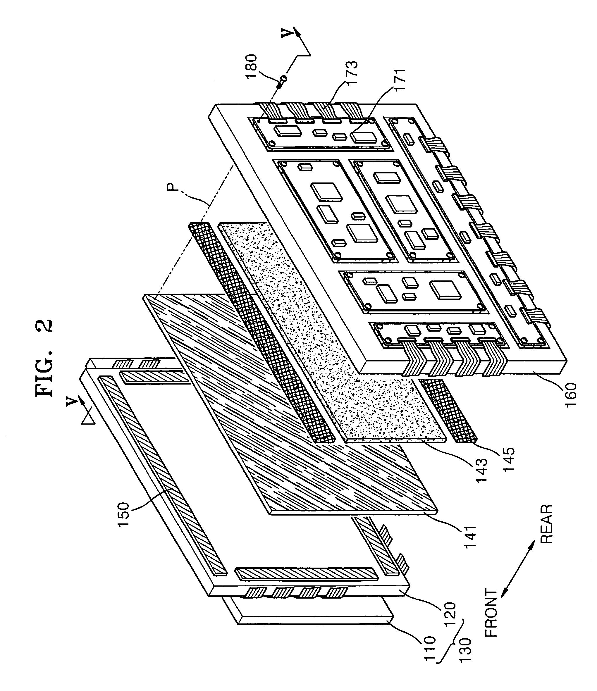 Plasma display module