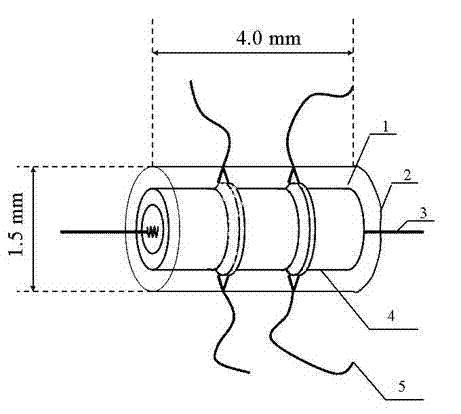 Preparation method and application of carbon-doped mesoporous metal oxide acetone sensor