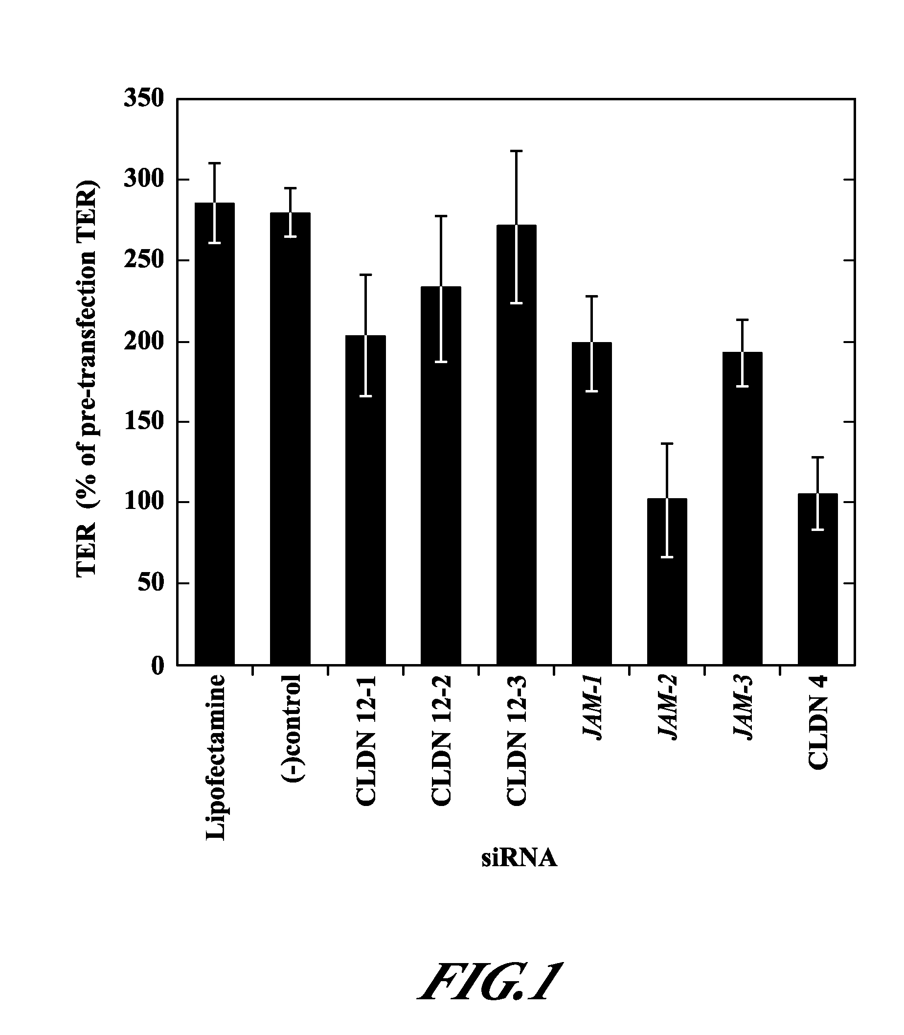 Method for opening tight junctions