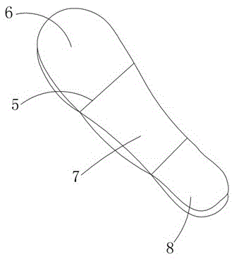 A production process of silkworm excrement massage slippers