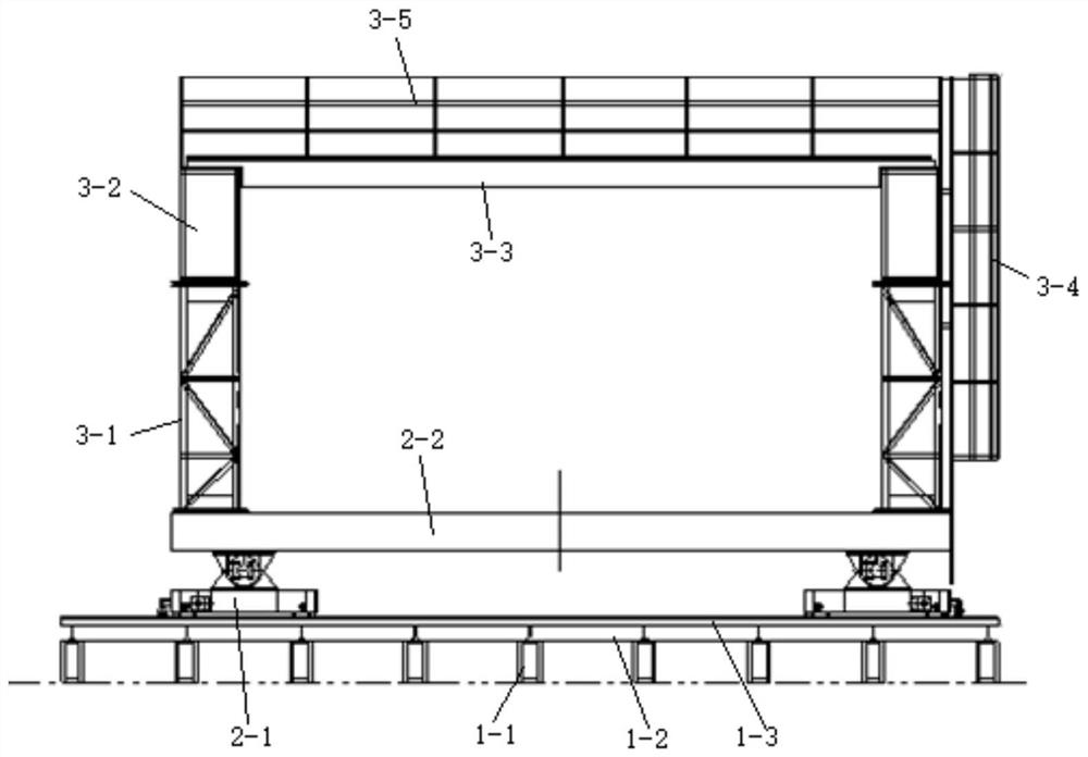 Movable protective shed for extra-large bridge maintenance based on cloud monitoring